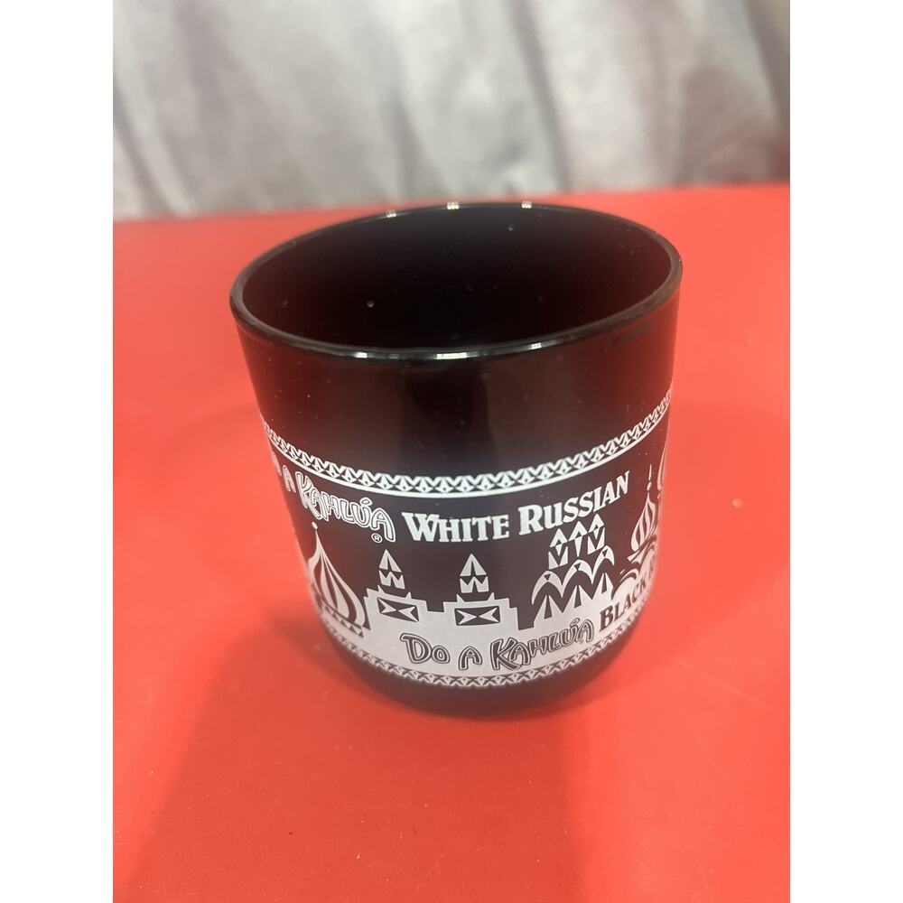 Kahlua Black Russian Liqueur Glass, Replacement to set Single Cup